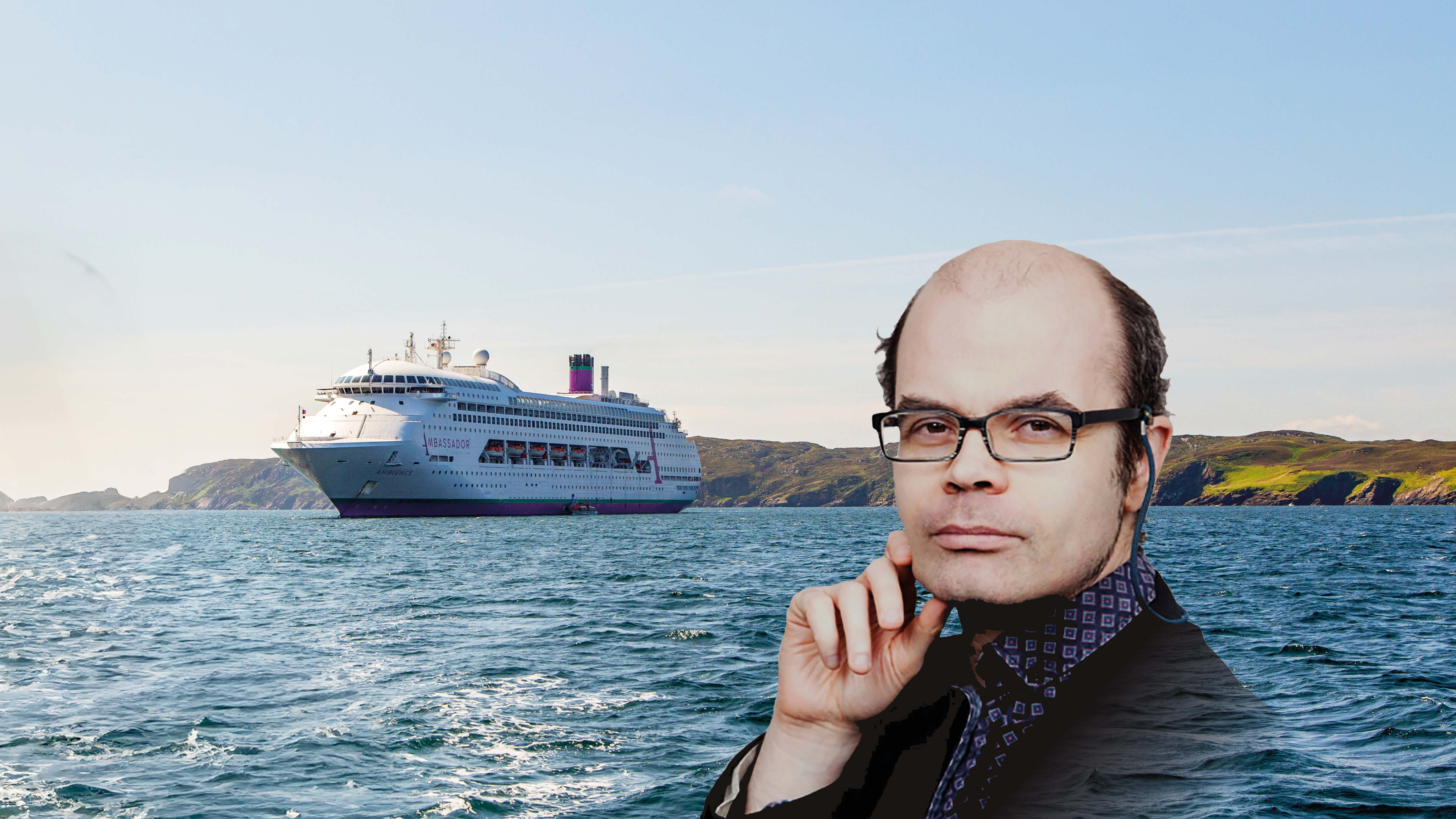 Cruise til England, Nederland og Belgia med Hans Olav Lahlum